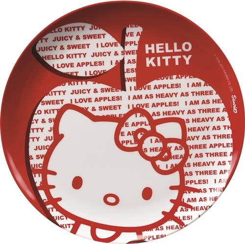 Feestbazaar Bord Hello Kitty Apple 24,5 cm