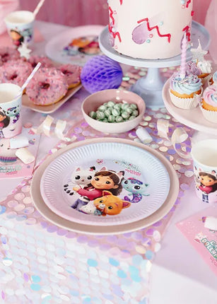 Feestbazaar Borden Gabby's Dollhouse The Movie 23cm (6st)