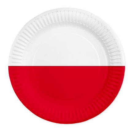 Feestbazaar Borden Polen 23cm (8st)