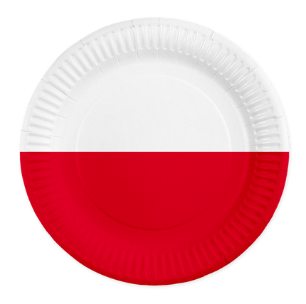 Feestbazaar Borden Polen 23cm (8st)