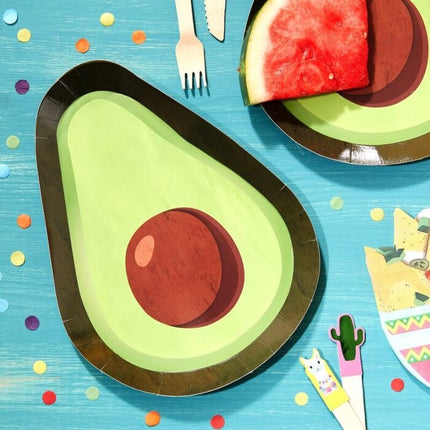 Feestbazaar Borden set Avocado (8st)