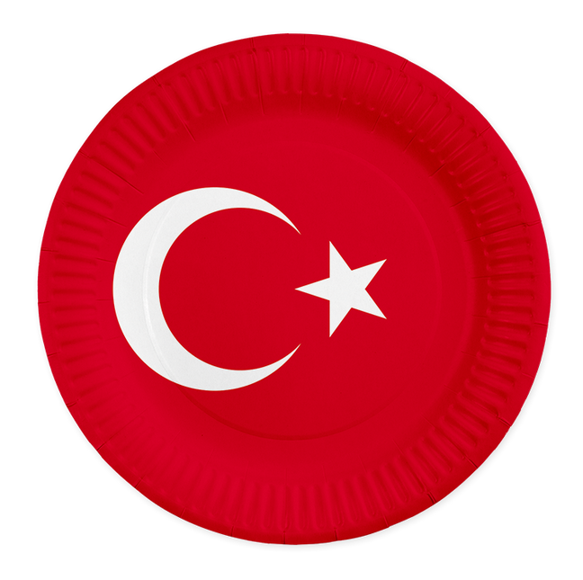 Feestbazaar Borden Turkije 23cm (8st)
