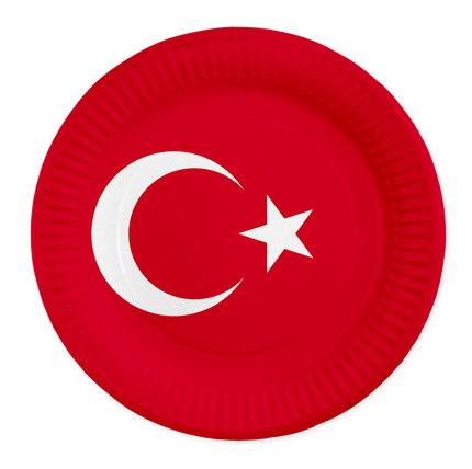 Feestbazaar Borden Turkije 23cm (8st)
