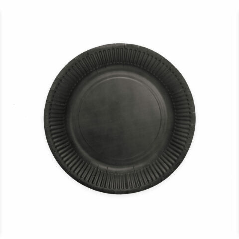Feestbazaar Borden Zwart 23cm (16st)