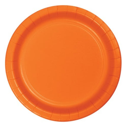 Feestbazaar Bordjes Classic Oranje 23cm (8st)