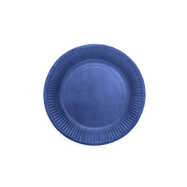 Feestbazaar Bordjes Donker Blauw 18cm (8st)