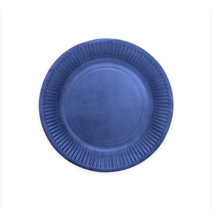 Feestbazaar Bordjes Donker Blauw 23cm (8st)