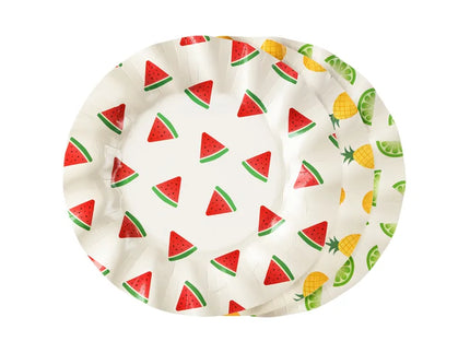 Feestbazaar Bordjes Fruit Tropical (6st)