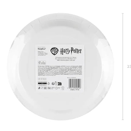 Feestbazaar Bordjes Harry Potter Magische Illustraties (6st)