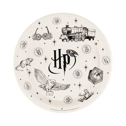 Feestbazaar Bordjes Harry Potter Magische Illustraties (6st)