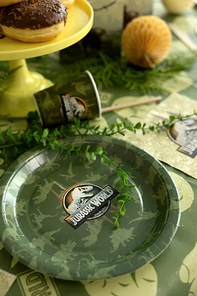 Feestbazaar Bordjes Jurassic World (6st)