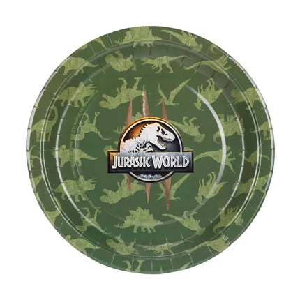 Feestbazaar Bordjes Jurassic World (6st)