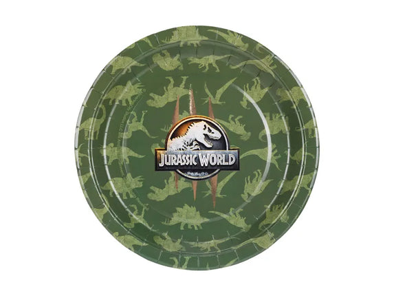Feestbazaar Bordjes Jurassic World (6st)