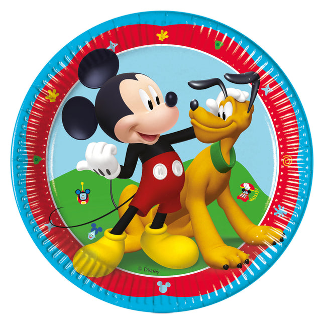 Feestbazaar Bordjes Mickey Mouse Rock The Clubhouse (8st)
