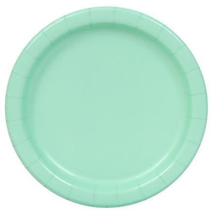 Feestbazaar Bordjes Mint Groen 23cm (16st)