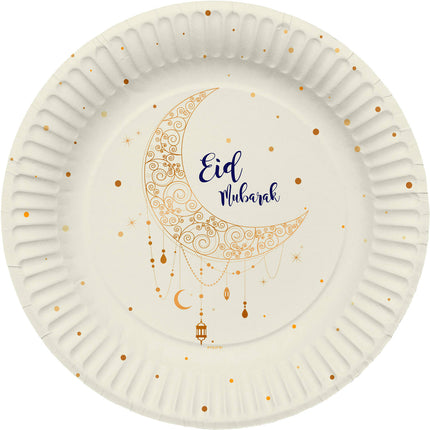 Feestbazaar Bordjes Ramadan Créme (8st)
