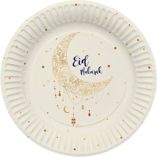 Feestbazaar Bordjes Ramadan Créme (8st)