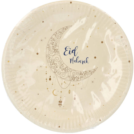 Feestbazaar Bordjes Ramadan Créme (8st)