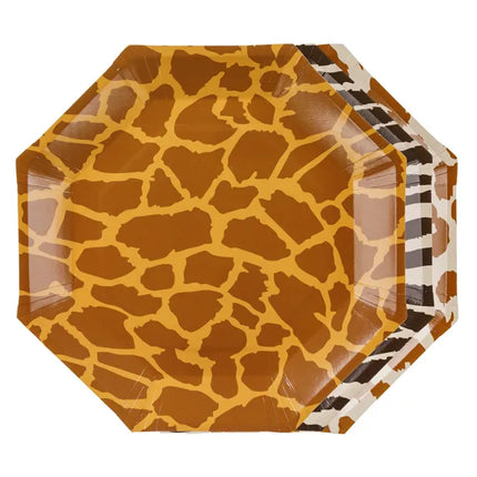 Feestbazaar Bordjes Safari (6st)