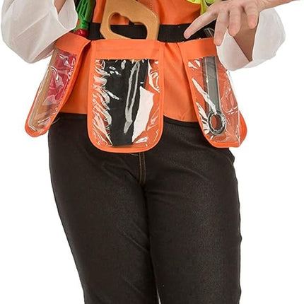 Feestbazaar Bouwvakker Verkleed Set Oranje Kind