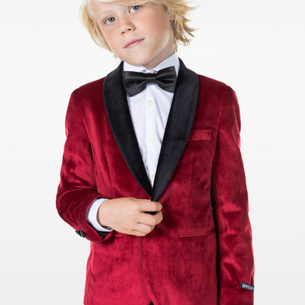 Feestbazaar Boys Dinner Colbert Burgundy Deluxe