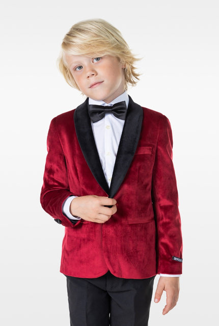 Feestbazaar Boys Dinner Colbert Burgundy Deluxe