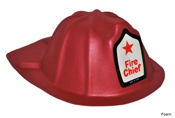 Feestbazaar Brandweer helm kind foam