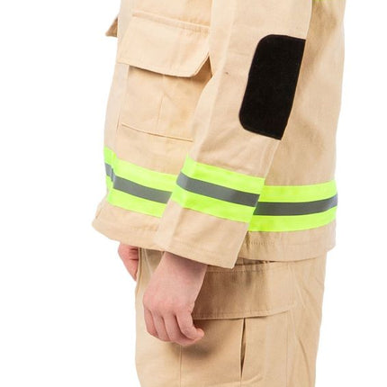 Feestbazaar Brandweer Kostuum Beige Kind Blaze