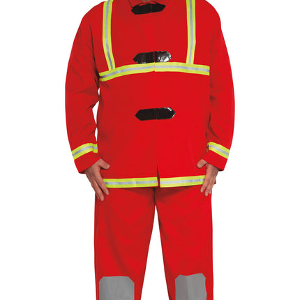 Feestbazaar Brandweer kostuum man