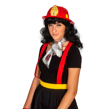 Feestbazaar Brandweervrouw Set Fabienne