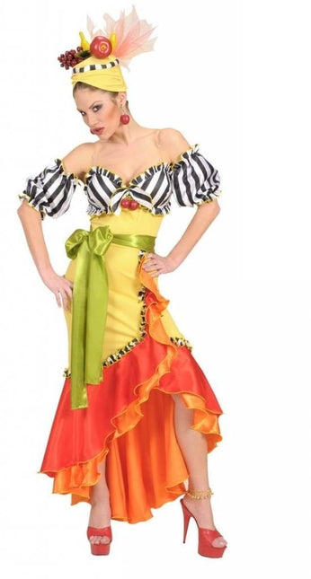 Feestbazaar Braziliaanse dame verkleedkleding