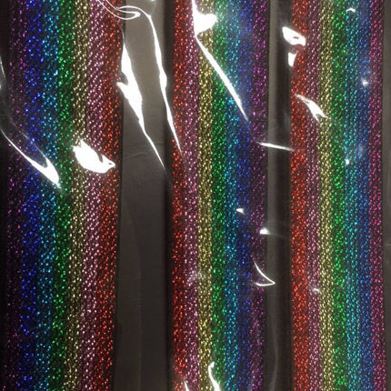 Feestbazaar Bretels glitter multikleur