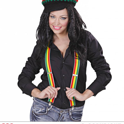 Feestbazaar Bretels Jamaica/carnaval