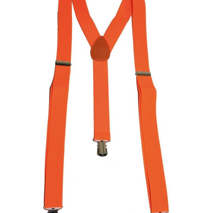 Feestbazaar Bretels Neon Oranje