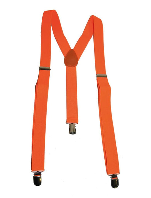 Feestbazaar Bretels Neon Oranje
