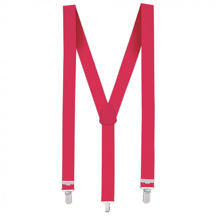 Feestbazaar Bretels neon roze