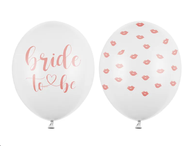 Feestbazaar Bride To Be Ballonnen Kisses (50st)
