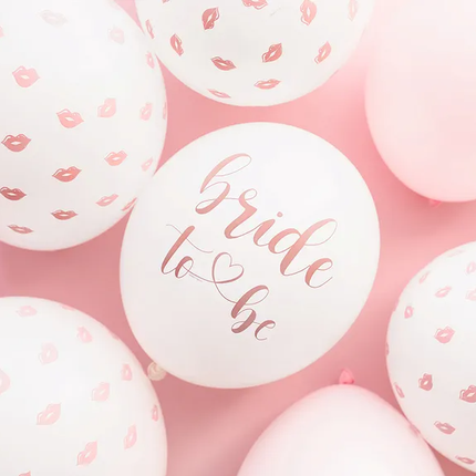 Feestbazaar Bride To Be Ballonnen Kisses (50st)