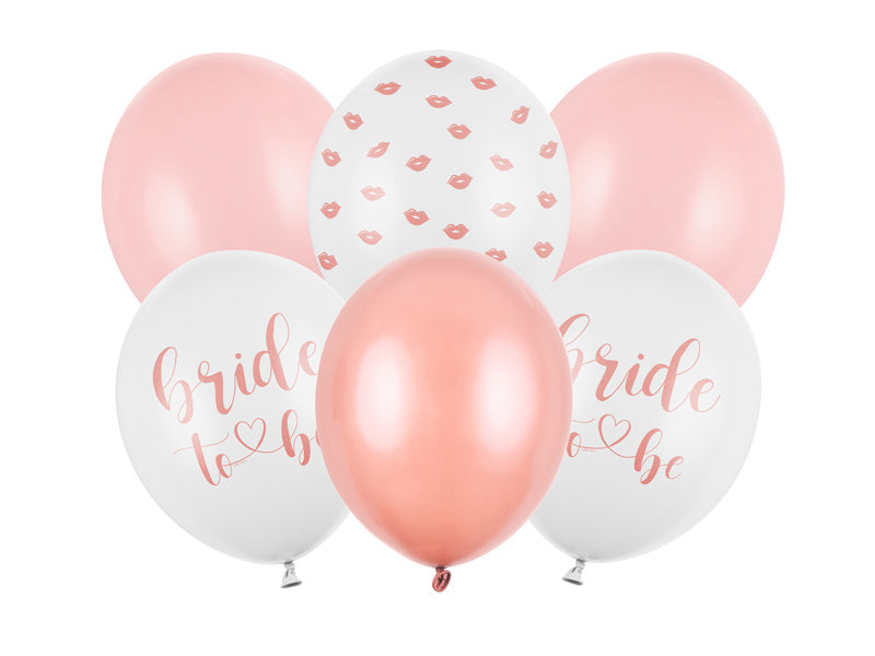 Feestbazaar Bride To Be Ballonnen Lovely Mix (6st)