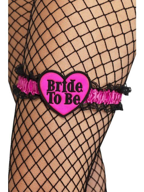 Feestbazaar Bride to Be kousenband