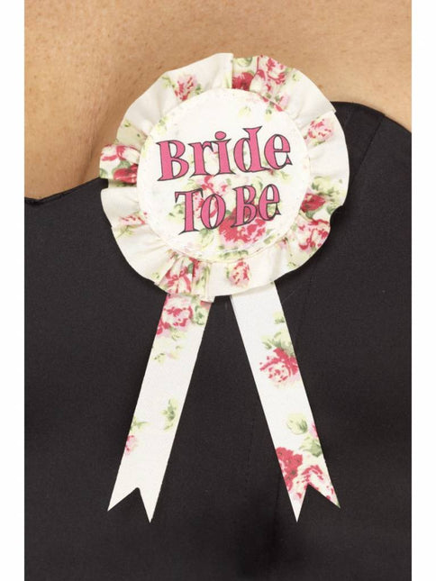 Feestbazaar Bride to Be Rozet vintage