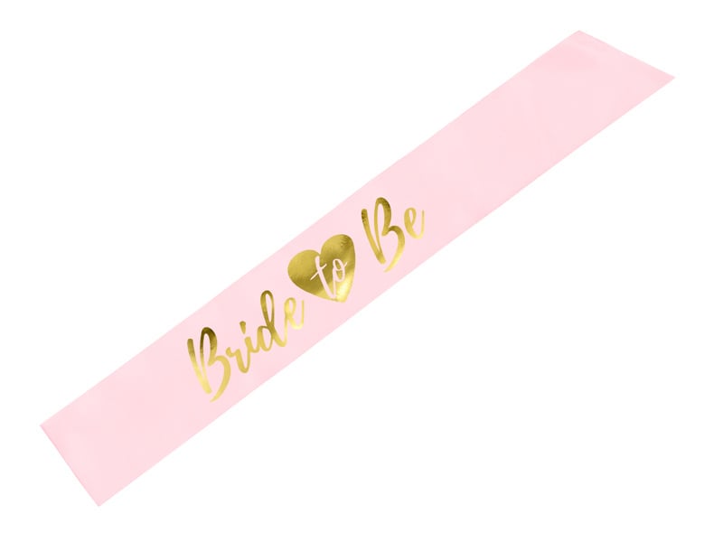 Feestbazaar Bride To Be Sjerp Lichtroze/Goud