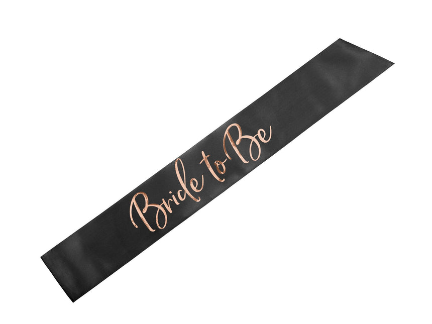 Feestbazaar Bride To Be Sjerp Zwart/Rose Goud