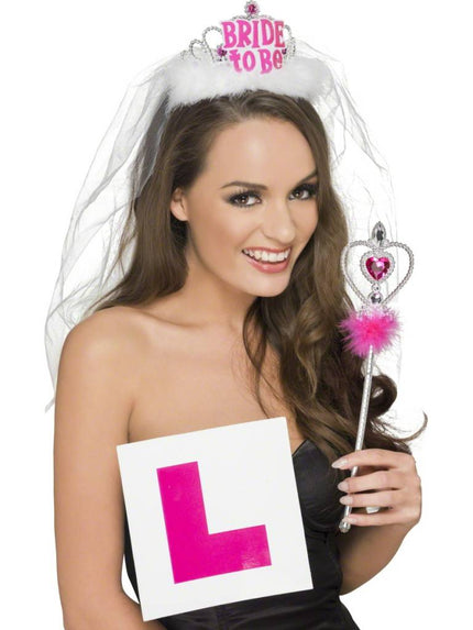 Feestbazaar Bride to Be Vrijgezellen set