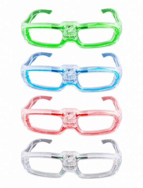 Feestbazaar Bril met LED verlichting