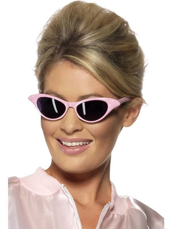 Feestbazaar Bril Rock 'n roll roze