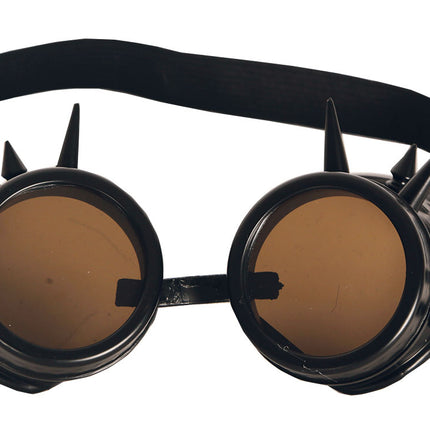 Feestbazaar Bril Steampunk Zwart