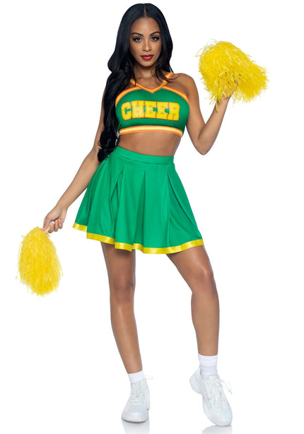 Feestbazaar Bring It Baddie Cheerleader Kostuum