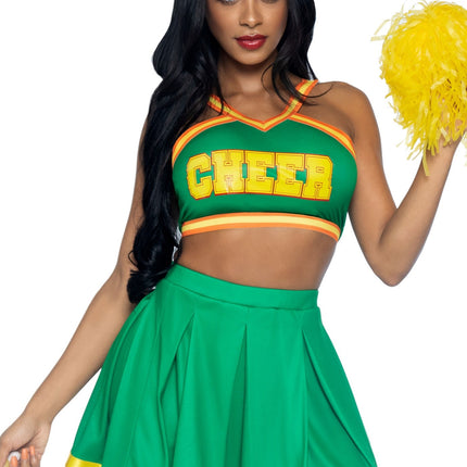 Feestbazaar Bring It Baddie Cheerleader Kostuum