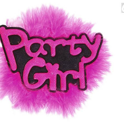 Feestbazaar Broche Party girl